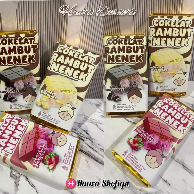 

Nycyta Home Cokelat Rambut Nenek 3 Rasa 200 Gr Coklat Arum Manis Chocolate Angel Hair Makanan