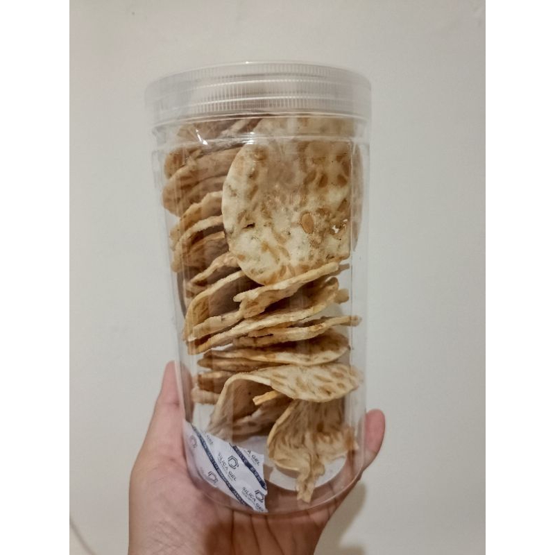 

Kripik tempe Toples 1000mL