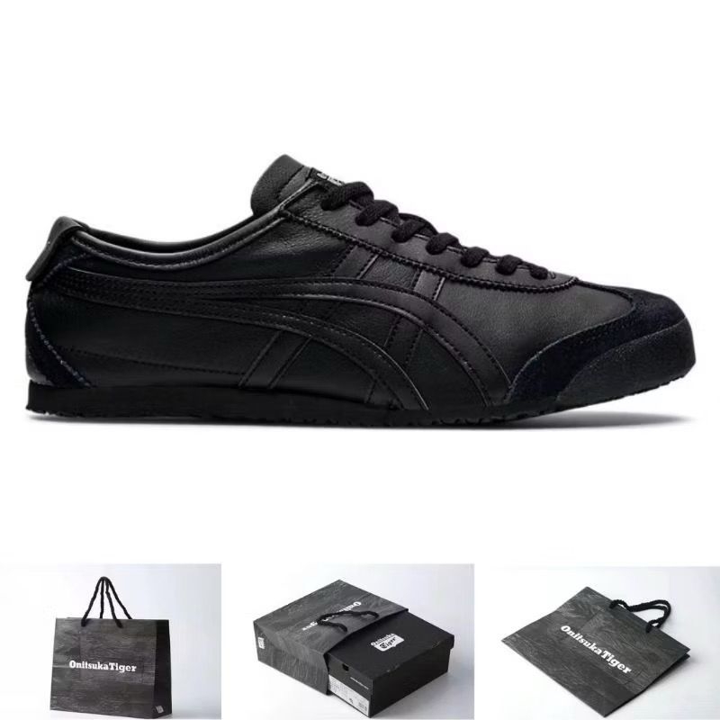 SEPATU ONITSUKA TIGER MEXICO 66 DELUXE TRIPLLE BLACK