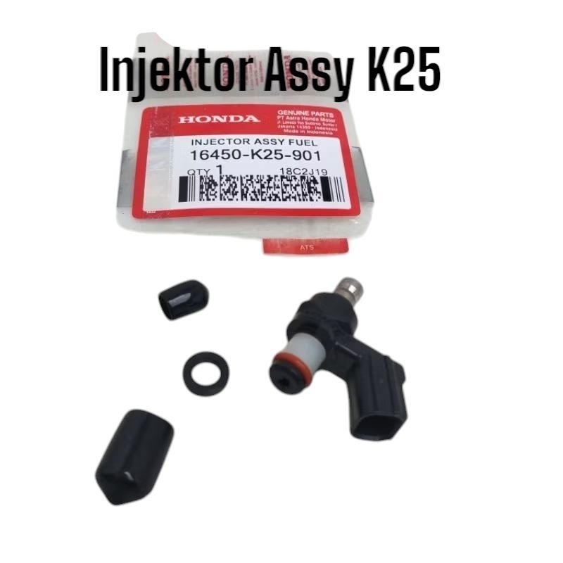 [ K25 ] INJEKTOR ASSY 6 HOLE : BEAT FI / BEAT ESP / BEAT POP / BEAT STREET ESP / SCOOPY FI / SCOOPY 