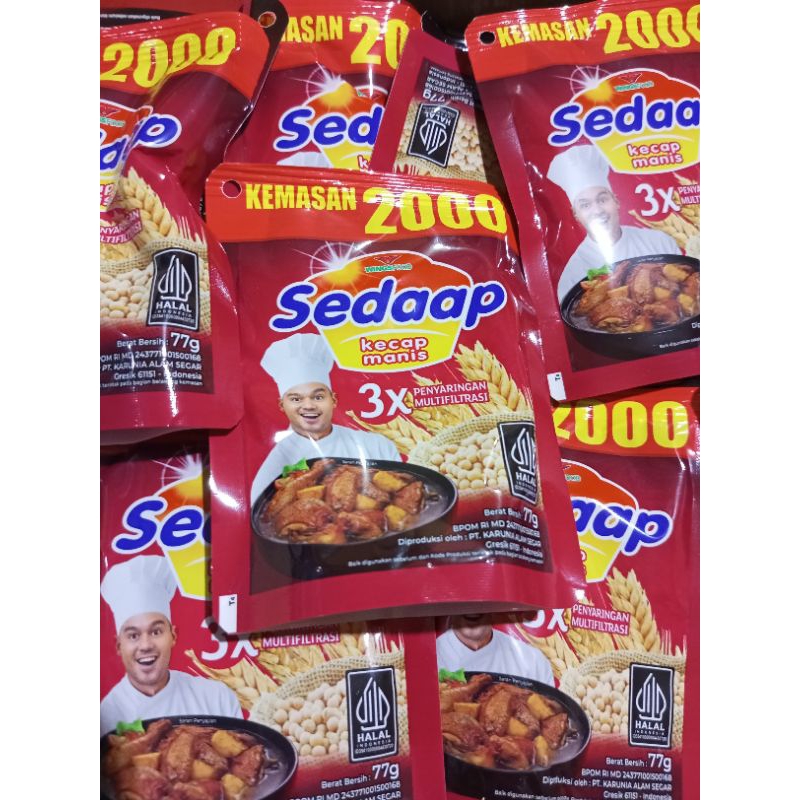 

Kecap Sedap Kemasan 2000 63 ml Refil