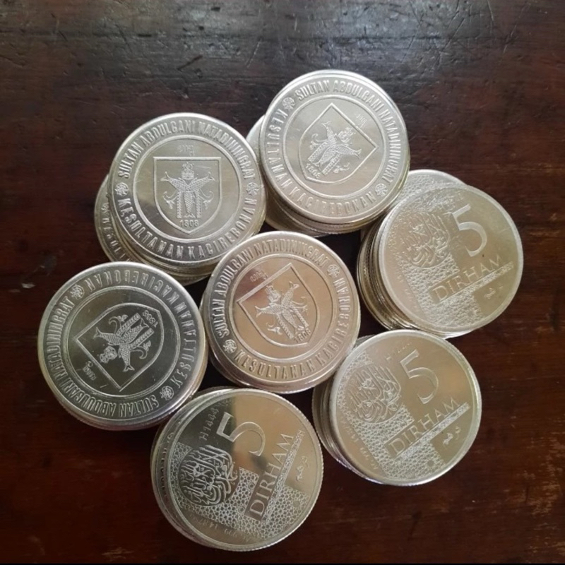 Koin Perak Khamsa / 5 Dirham 14.875 Gram