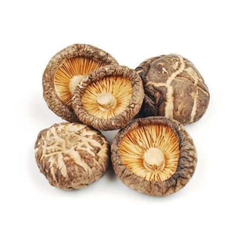 

JAMUR SHITAKE 50GR DRIED HIOKO YOKO XIANGGU MUSHROOM XIANGKU SITAKE PAYUNG SIANGKU KERING WANGI 香菇