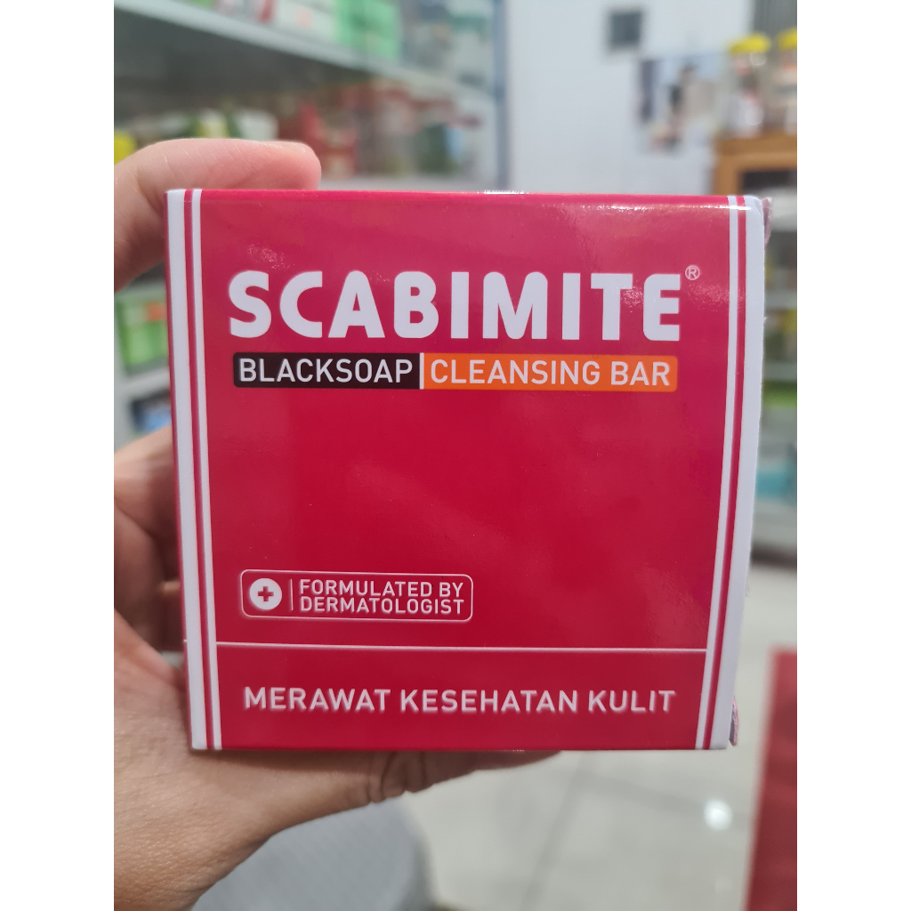 SABUN SCABIMITE BLACKSOAP CLEANSING BAR SABUN BATANG