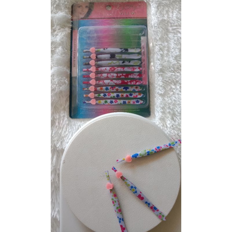 1 pcs angkup jenggot motif/pinset uban