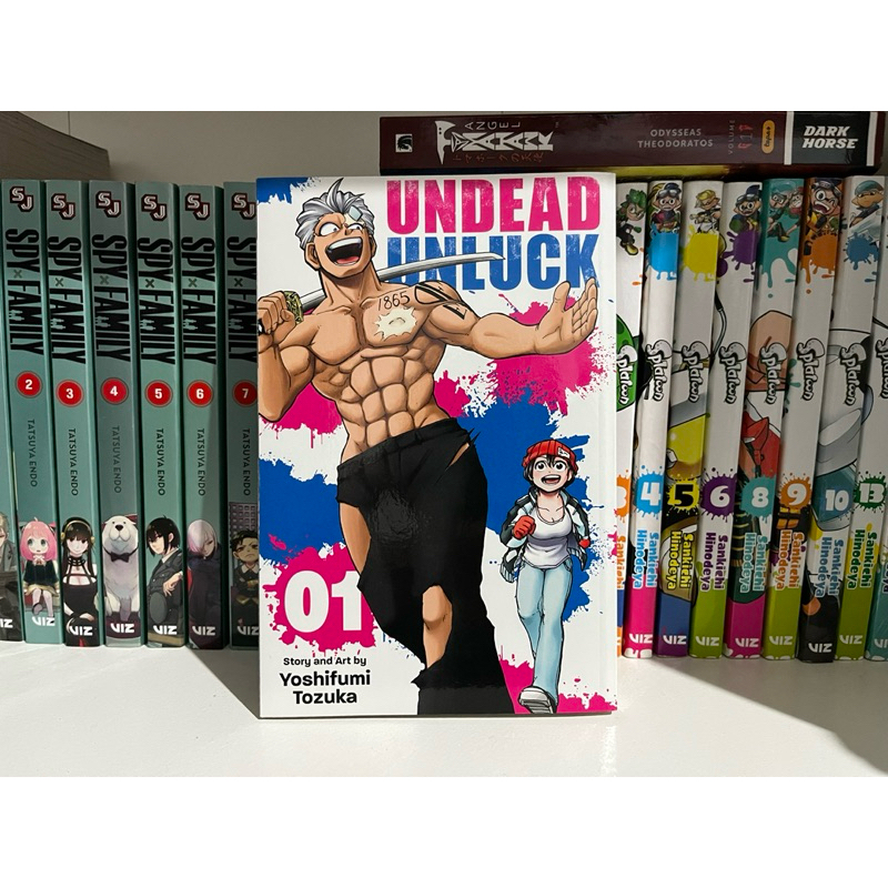 manga Undead Unluck english viz media vol 1