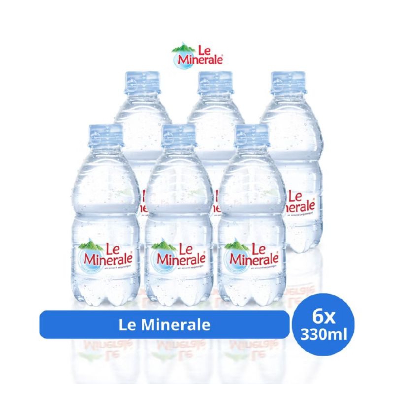 

Le Minerale Air Mineral Botol 6 x 330 ml