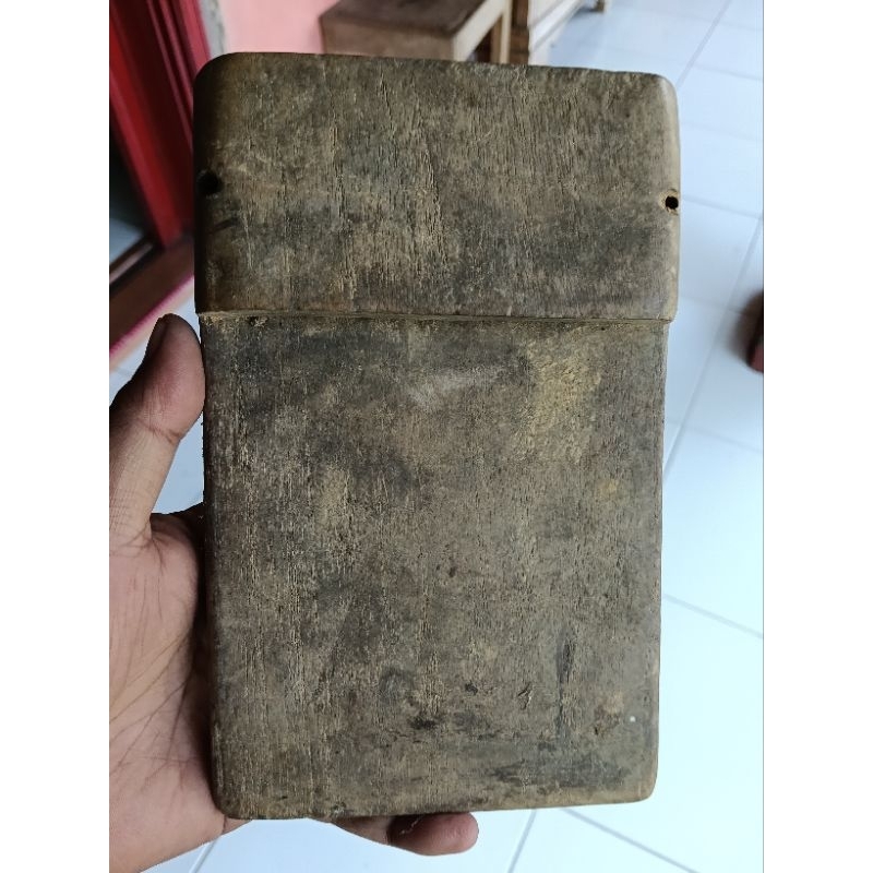 Eklek cangklekan tempat sabit jadul kayu jati kuno asli lawasan klasik