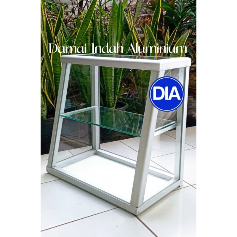 Etalase Serbaguna Etalase Miring Etalase Makanan P50 T50 L30.