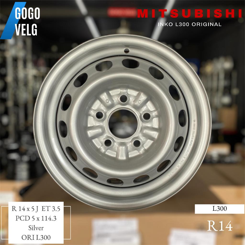 Velg Mobil L300 ORI INKO Diesel Kuda R14 New Baru Ring 14 R14 Mitsubishi Muatan Berat 3 Ton ORIGINAL