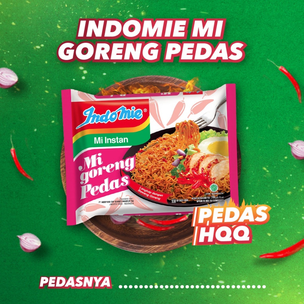 

Indomie Goreng Pedas 79g