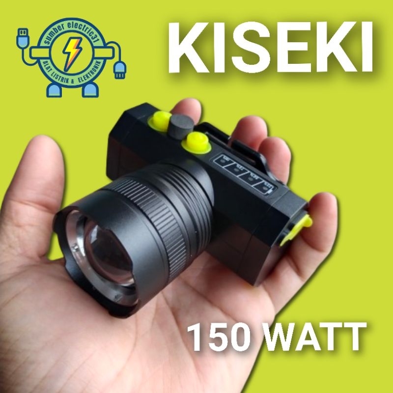 Senter kepala KISEKI CK-ZOOMB 150 WATT