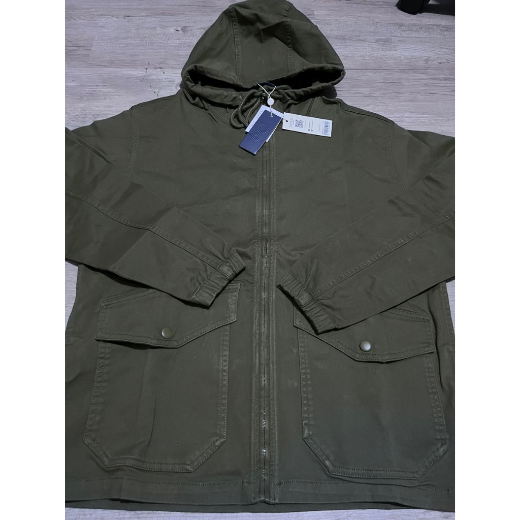JAKET PARKA ARIEL LIMITED EDITION WARNA HIJAU SIZE M