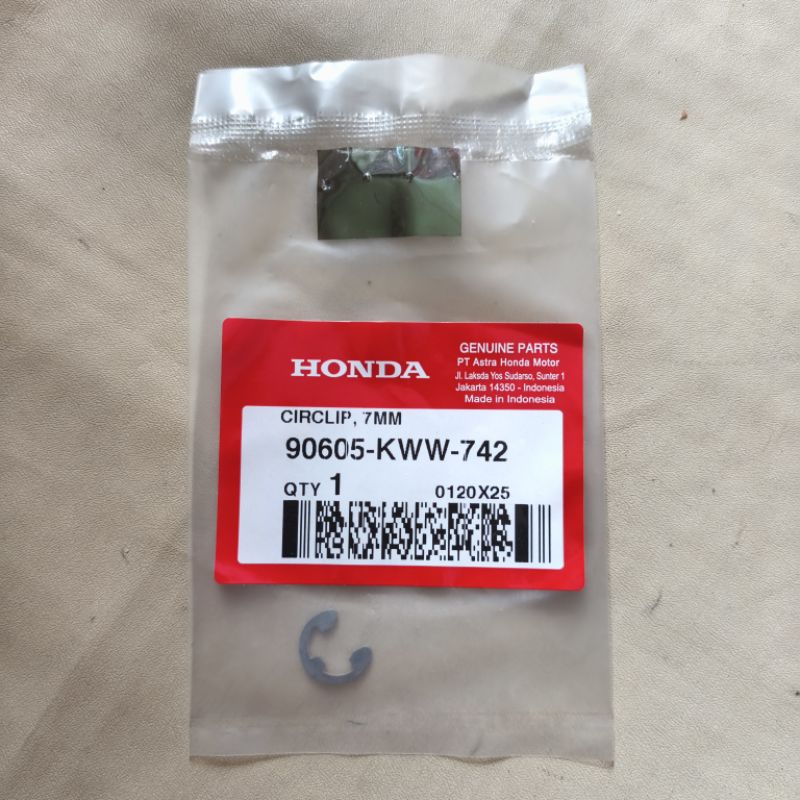 AHM Circlip Klip 7mm Kancingan Kampas Ganda Revo Fi,Vario 125-150,Beat eSP,PCX,ADV,Vario Techno 110