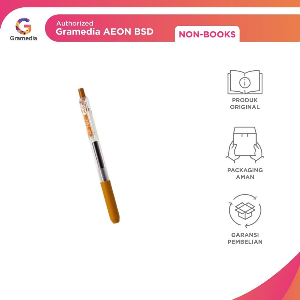 

GRAMEDIA BSD CITY - ESTUDEE CHIIKU GELPEN 0.5 BROWN EGP-260