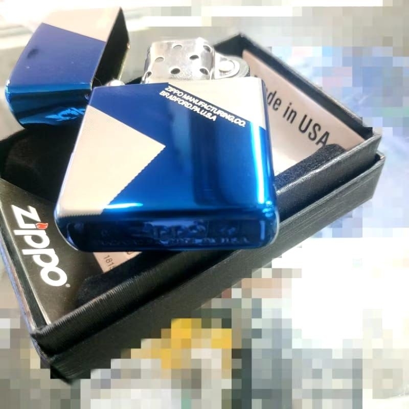 Zippo classic lighter blue ice limited