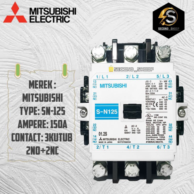 kontaktor Mitsubishi SN-125