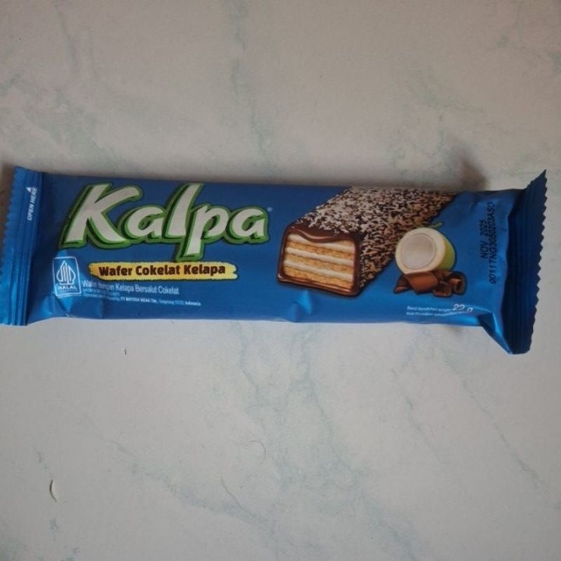 

wafer coklat kelapa