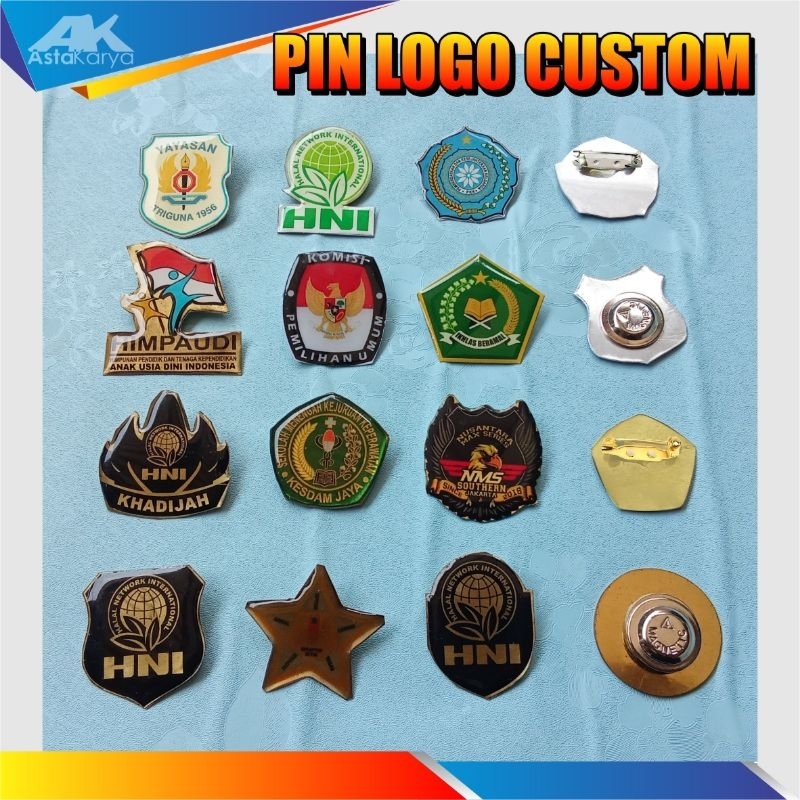 Pin Logo custom