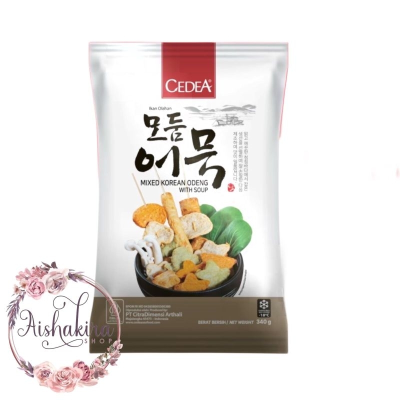 

Cedea Mixed Korean Odenv With Soup 340gr