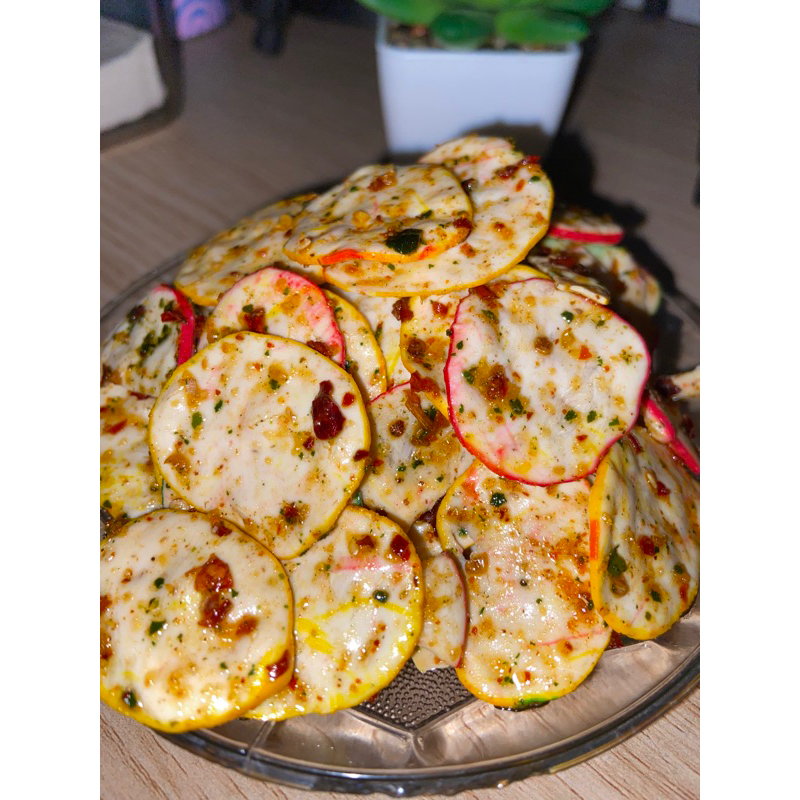 

1 KG - Seblak Kering, Kerupuk Seblak Bawang Gurih Pedas Daun Jeruk