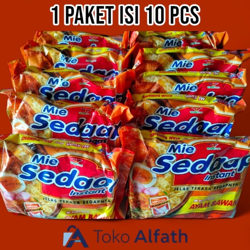 

MIE SEDAAP KUAH RASA AYAM BAWANG 1 PAKET ISI [ 10 PCS ]