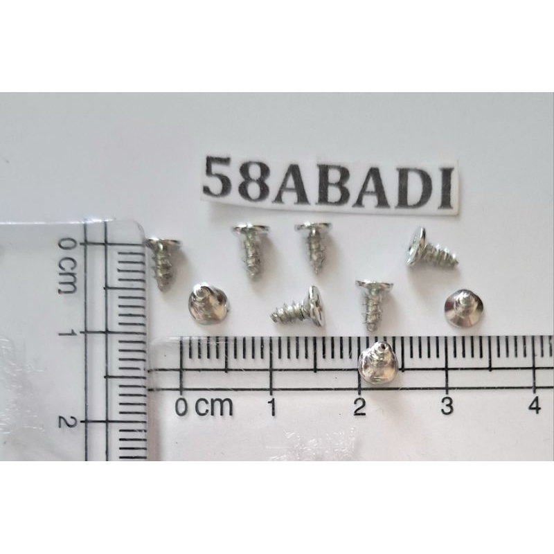 100 PCS BAUT / SEKERUP 4 MM KECIL MINI SEKRUP FASTENER