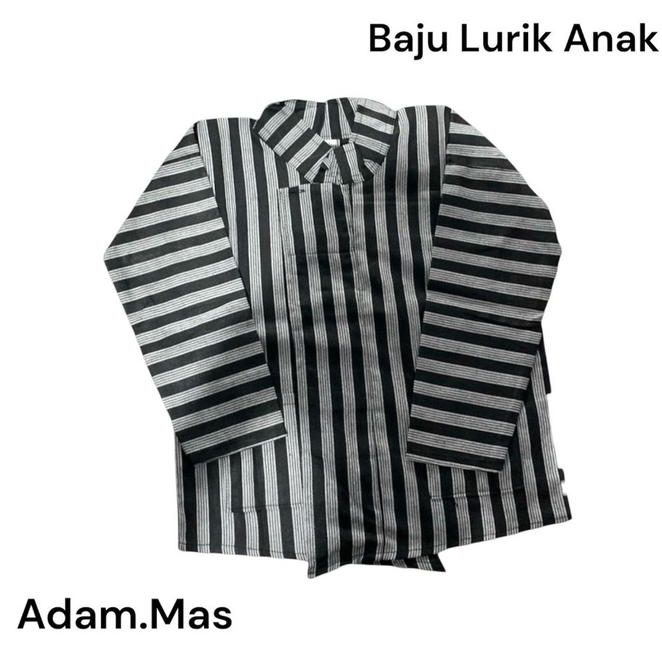 Baju lurik anak laki laki Surjan anak laki laki TK dan SD Baju adat jawa anak laki laki Baju jawa