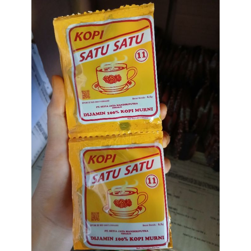 

Kopi Satu Satu Mini 6,5g isi 10 sachet