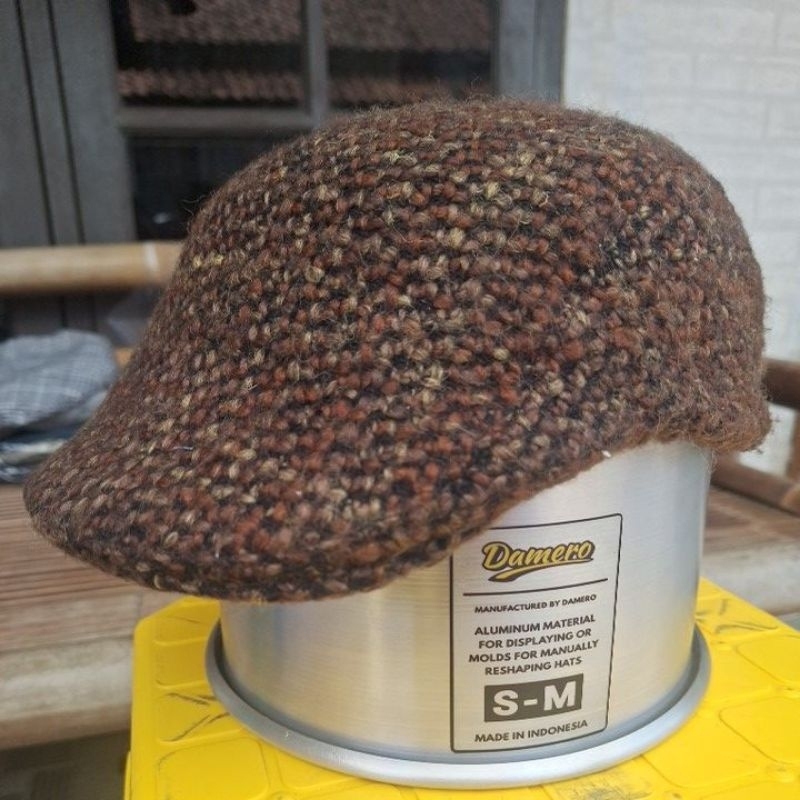 BORSALINO ITALY-RARE VINTAGE LUXURY FLAT CAP