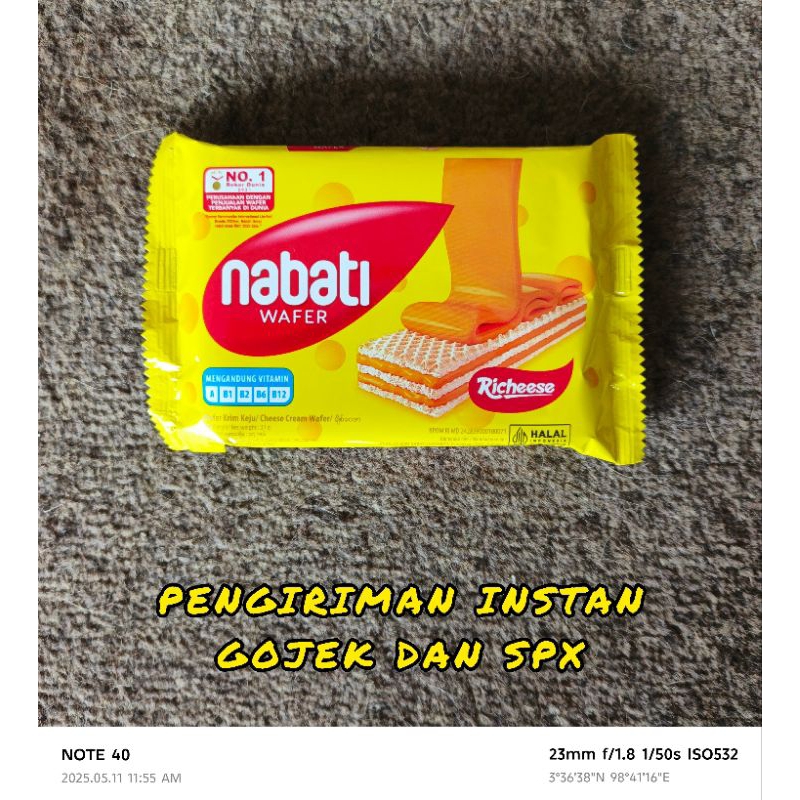 

NABATI ~ WAFER RICHEESE 37gr