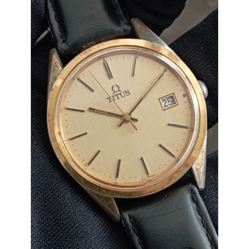 JAM TANGAN TITUS MANUAL WINDING ORIGINAL