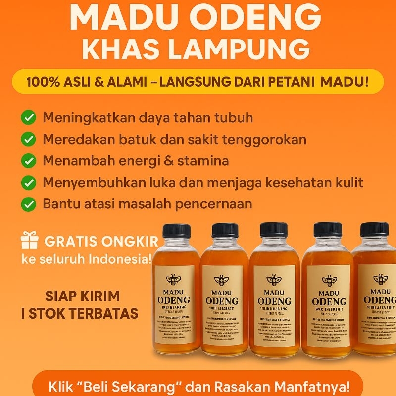 

MADU ODENG 500g 100% ASLI TANPA CAMPURAN