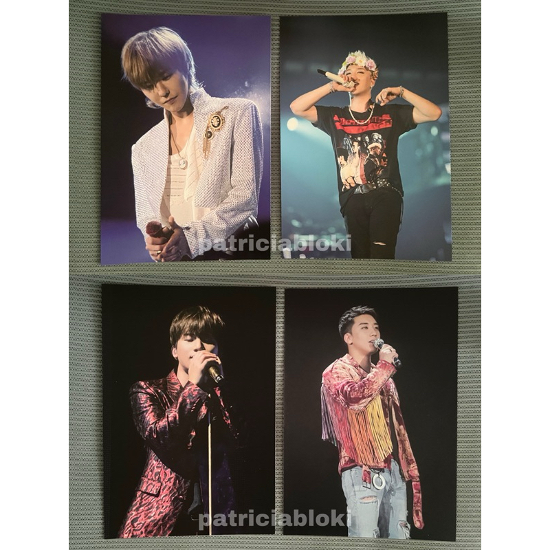 RARE 4 Postcard DVD BIGBANG 2017 Concert Last Dance in Seoul BIG BANG Pc Photocard GD GDragon G-Drag