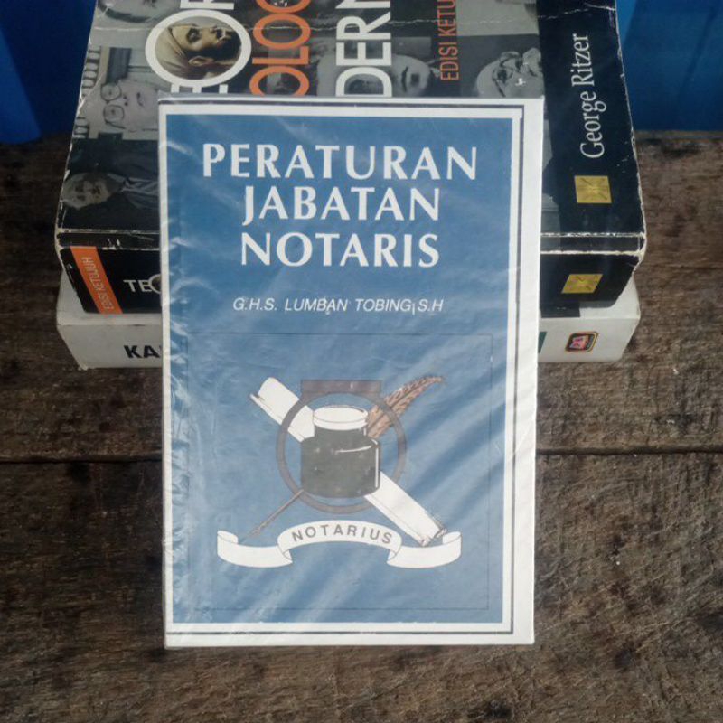 Peraturan Jabatan Notaris oleh GHS Lumban Tobing Erlangga