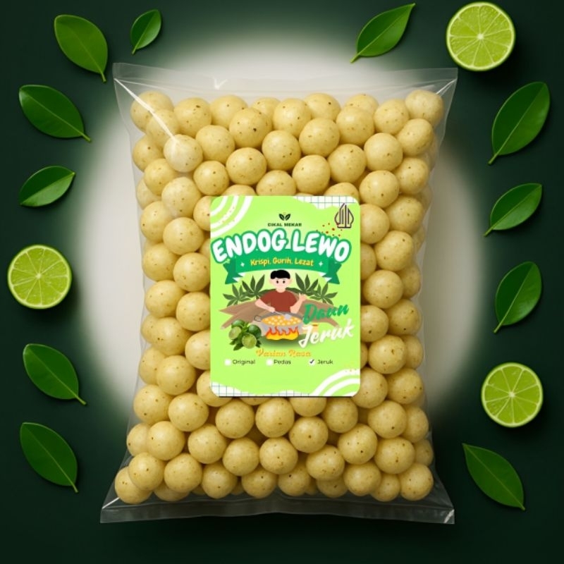 

Endog lewo asli khas malangbong garut - cimol kering