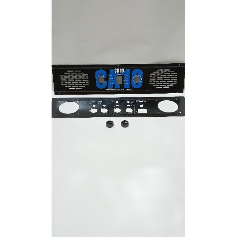 Plat CA 10 dan kenop CA. Panel Box Power dan kenop CA