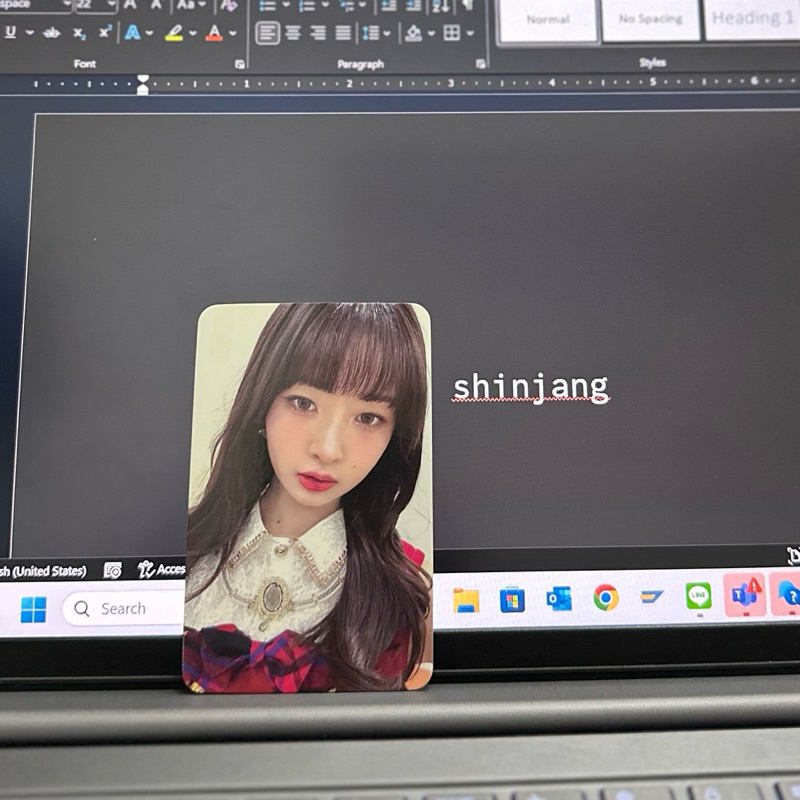 Photocard Rei IVE POB Soundwave Thailand