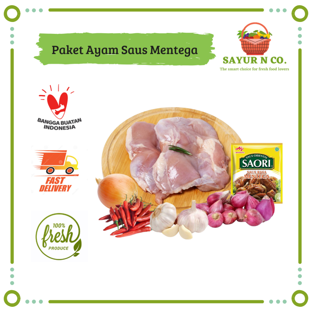 

Paket Masak Paha Fillet Saus Mentega | Sayur N Co Bekasi