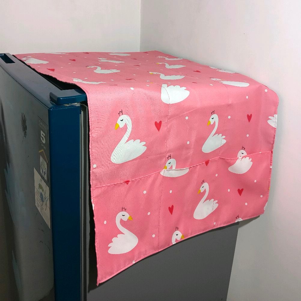 Oliver Syahdu Taplak Kulkas Kain Katun Cover Kulkas Kain Katun Taplak Kulkas Motif