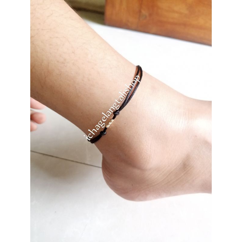 gelang kaki tali Mrican 0, 2 gram Semar nusantara