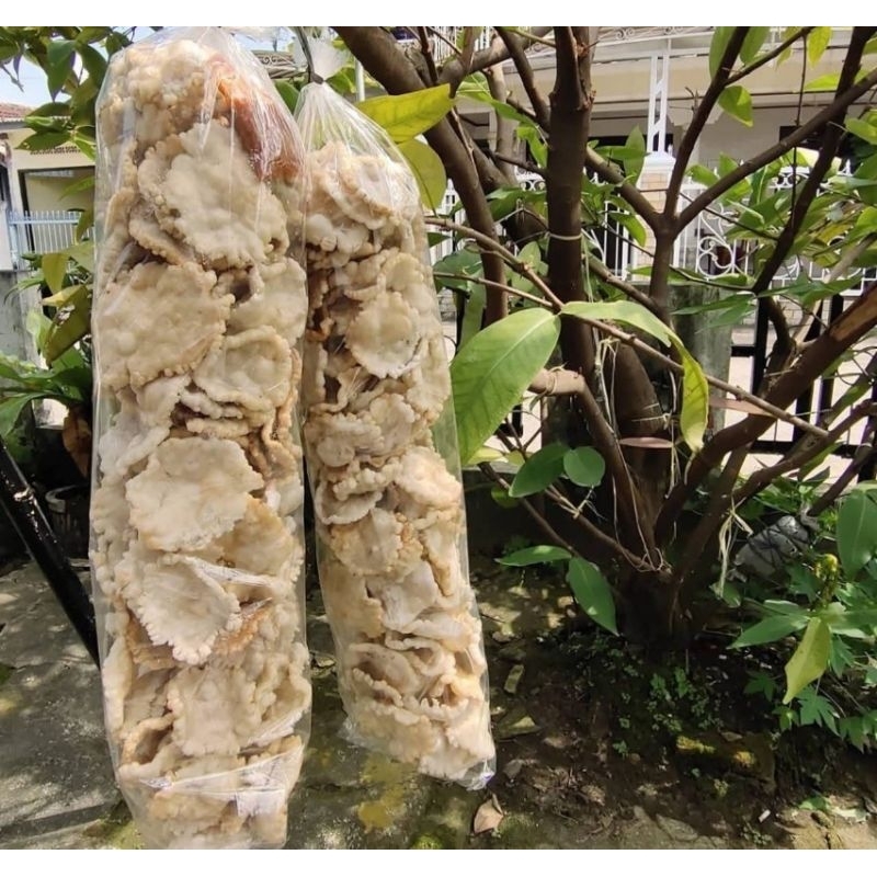 

isi 100 pc kemplang + sambal cenge khas palembang