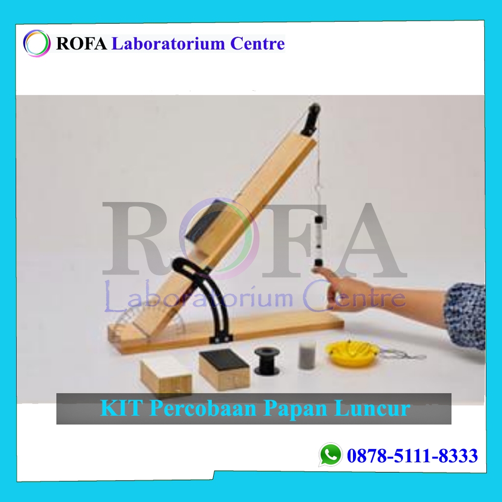 KIT Percobaan papan Luncur / KIT bidang Miring - Chemicals Solution