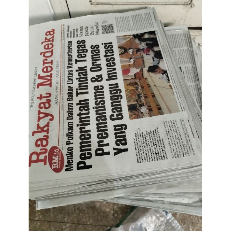 

koran per tiga kilo gram