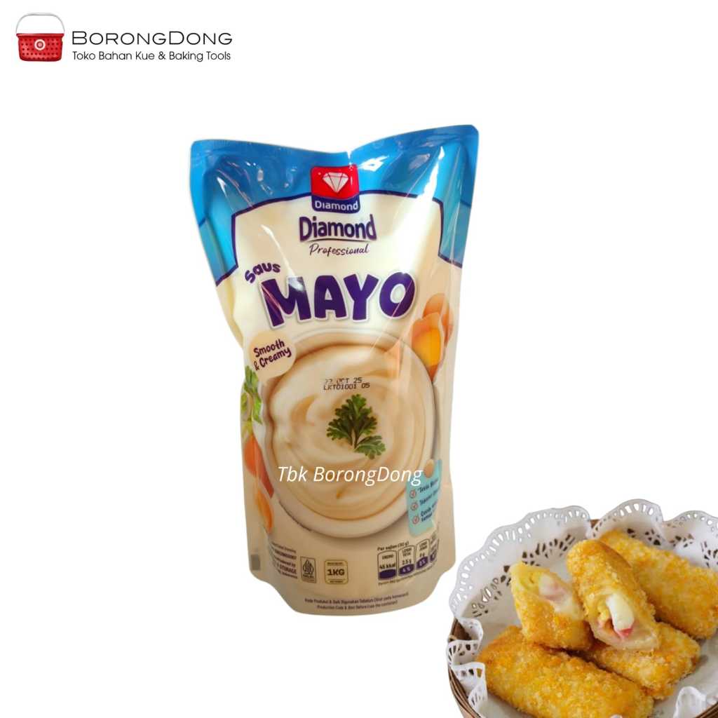 

Diamond Saus Mayo 1 Kg / Mayonais