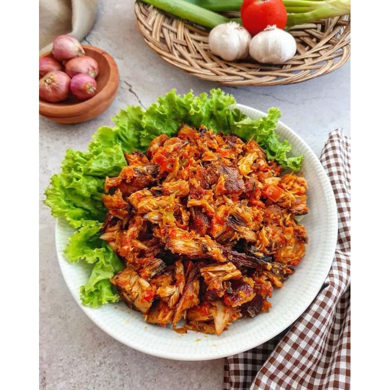 

sambal bawang tongkol suwir