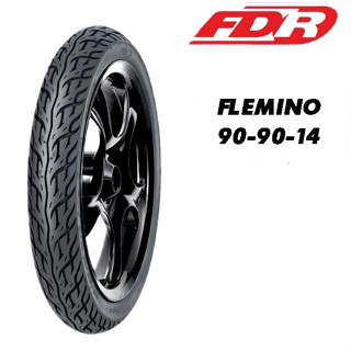BAN LUAR BELAKANG FDR FLEMINO 90/90-14 TUBELESS BEAT KARBU / FI / ESP STREET - VARIO 110 125 150 LED