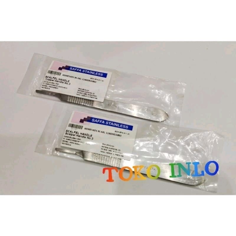 Scalpel Handle No.3 dan No.4