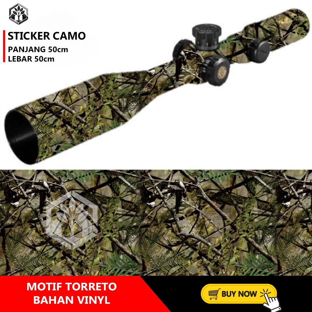 

STICKER CAMO BAHAN VINYL MOTIF TORRETO