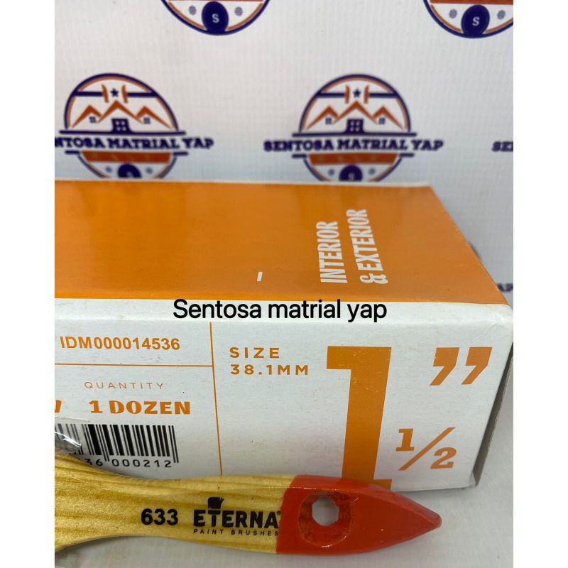

Kuas Eterna Asli 1.5inch Berkualitas Harga1pcs ST70